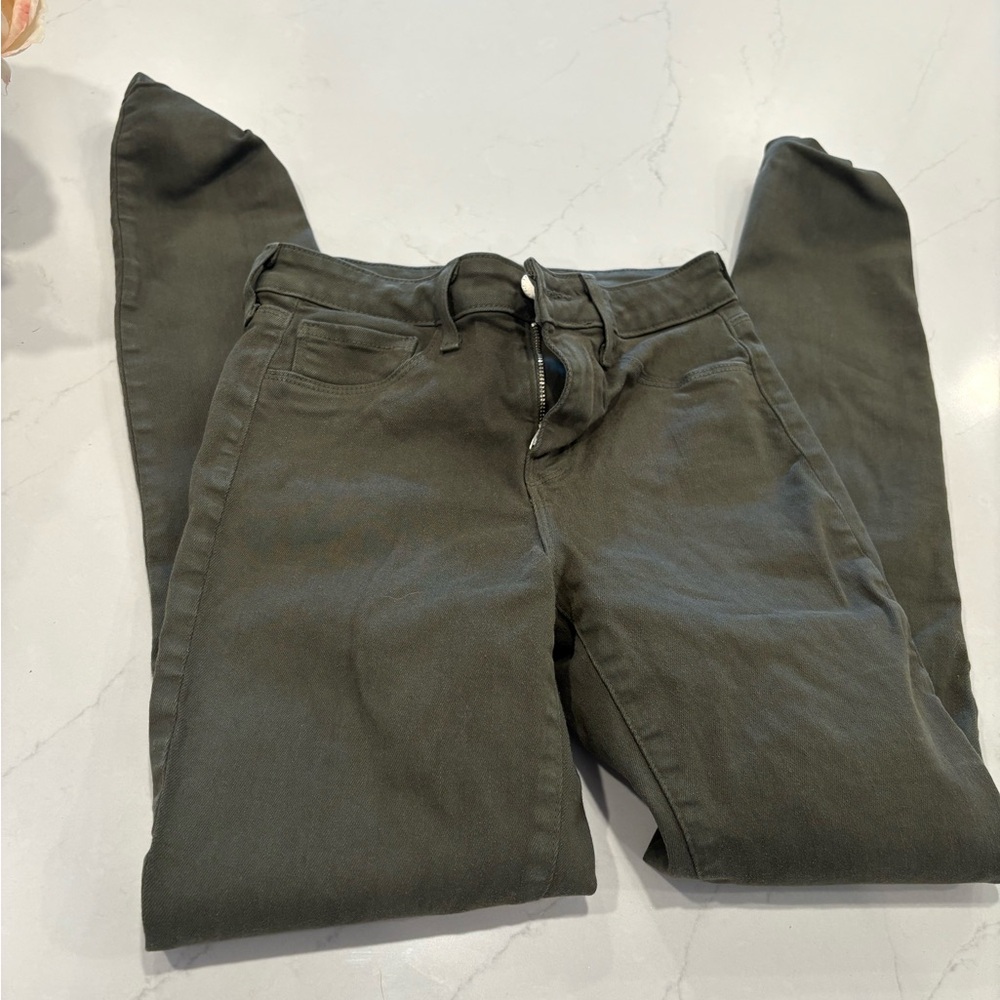 L'AGENCE Olive Green Pants